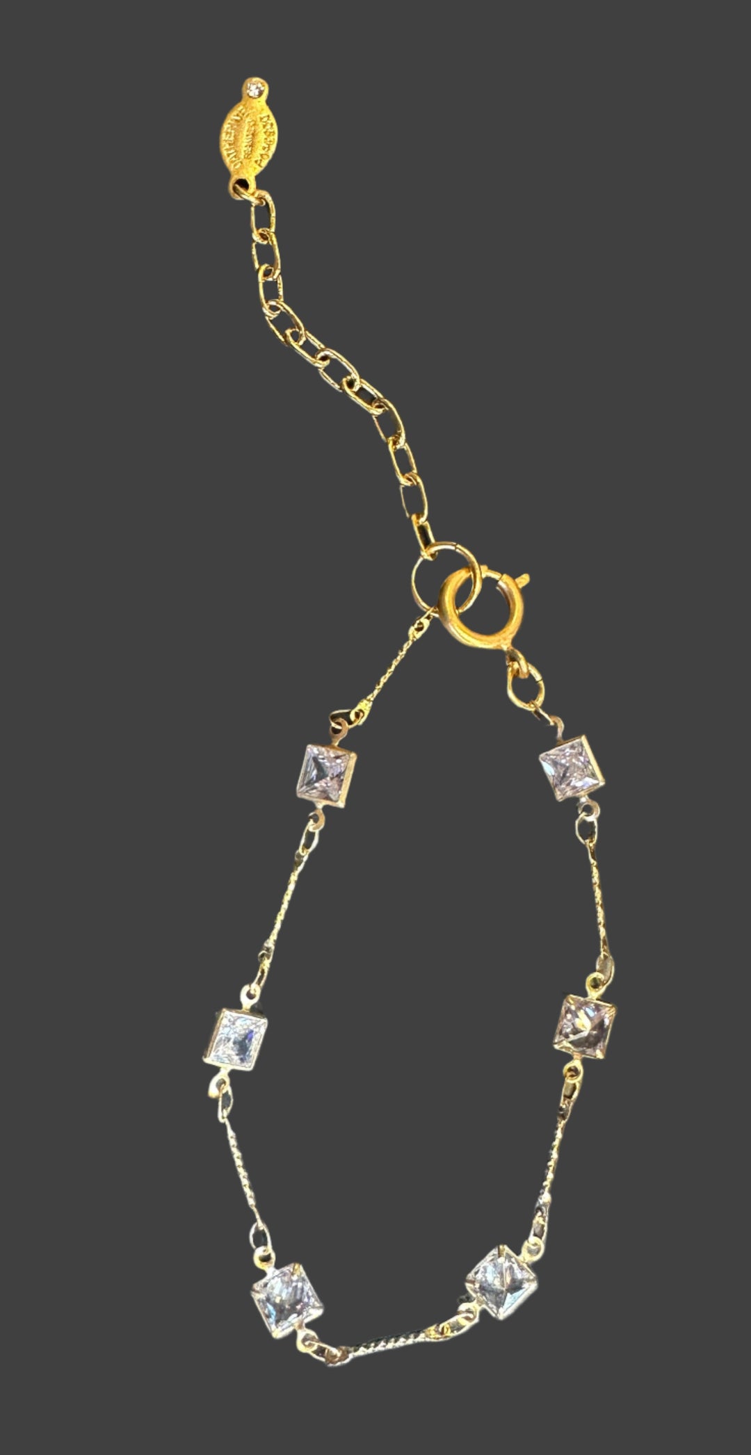 Square Crystal Bracelet
