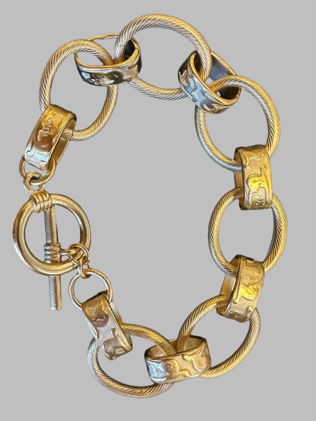 Heavy Chain Large Link Bracelet