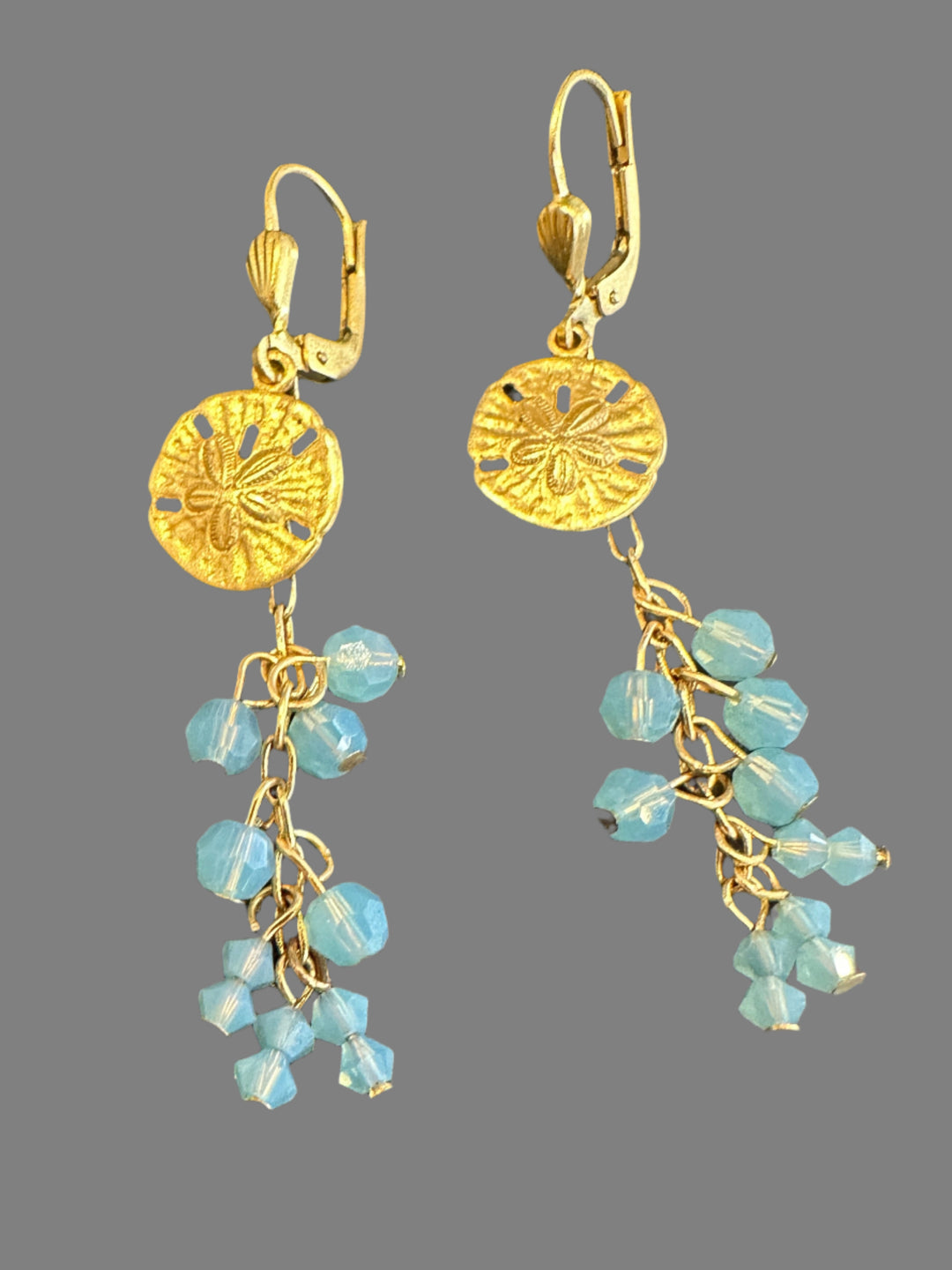 Sanddollar Stone Earrings