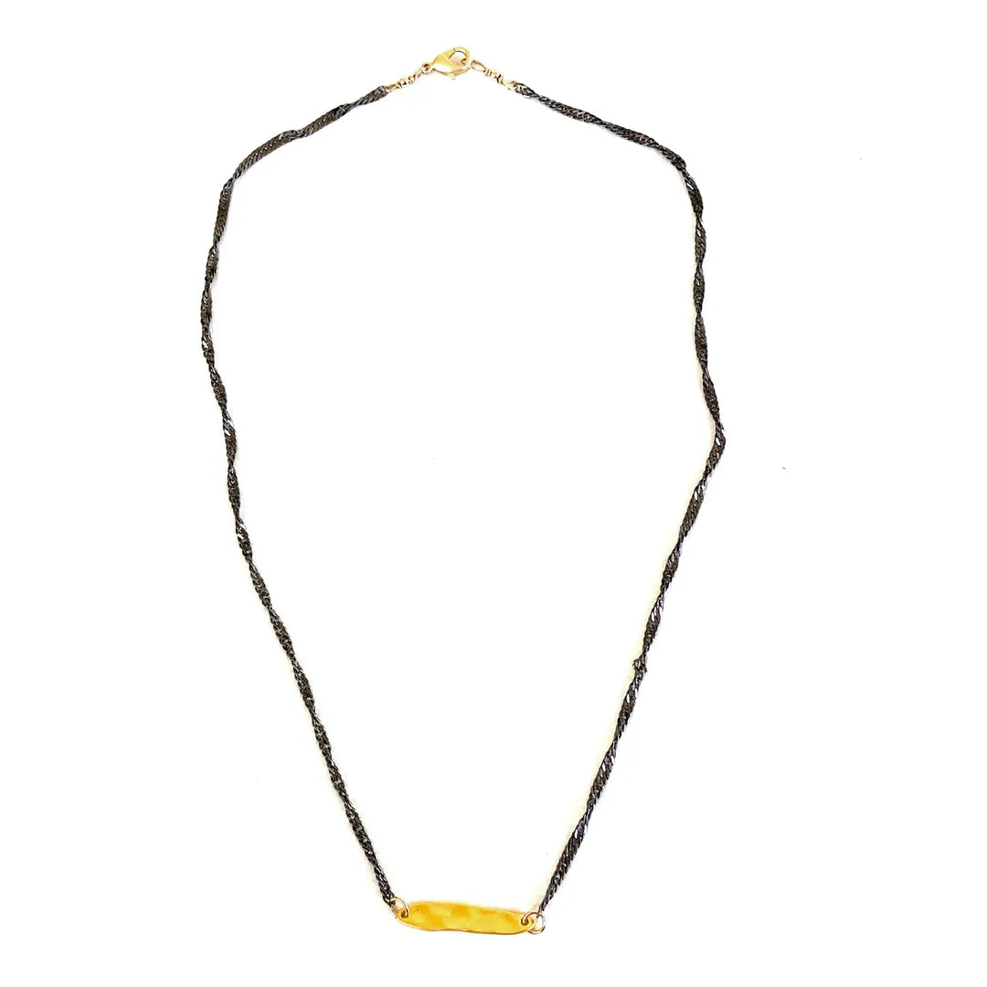 Hammered Bar Pendant- CVN25GM