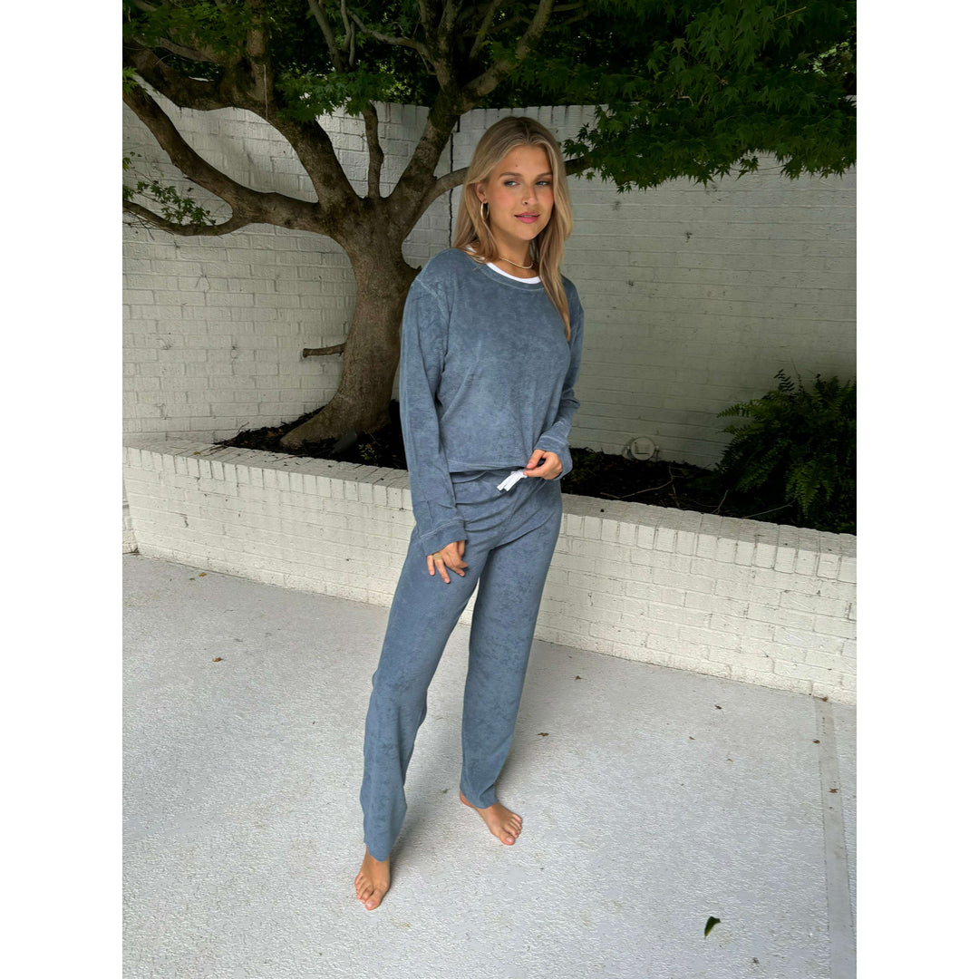 Riviera Toweling  Pant