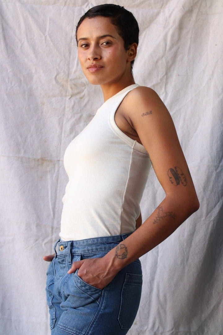 Women | Bolinas Tank | 8oz 100% Cotton - Natural