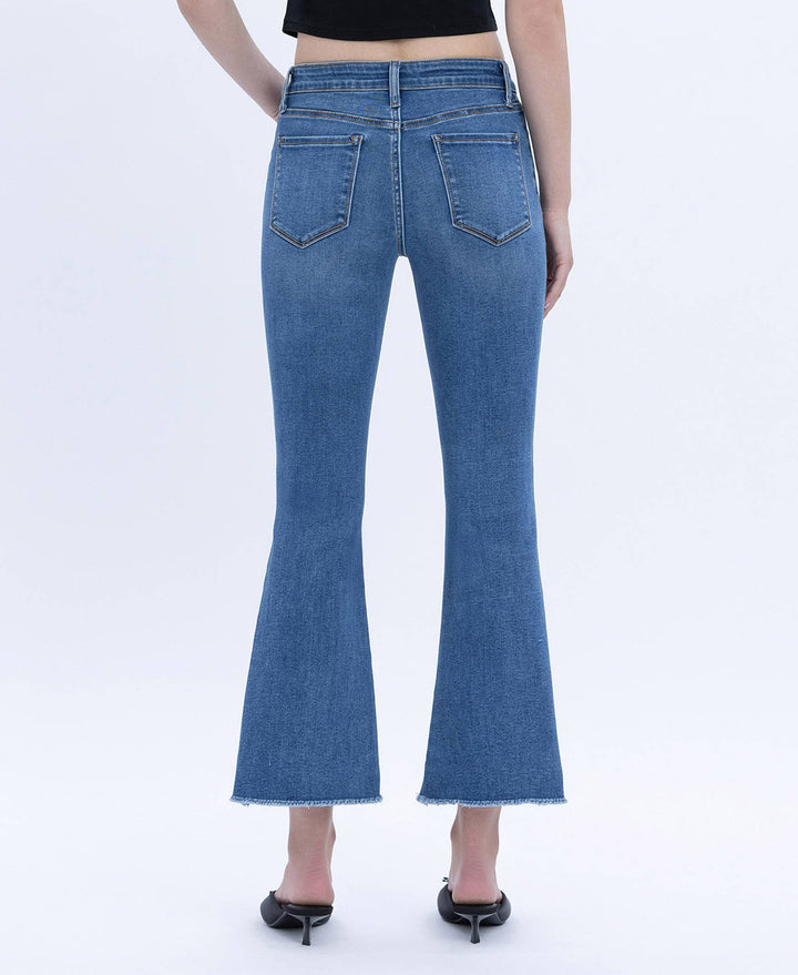 Alison Mid Rise Crop Flare