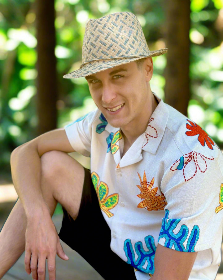 Charlie - Unisex Fedora Woven Straw Sun Hats
