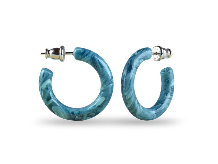Small Acetate Hoops