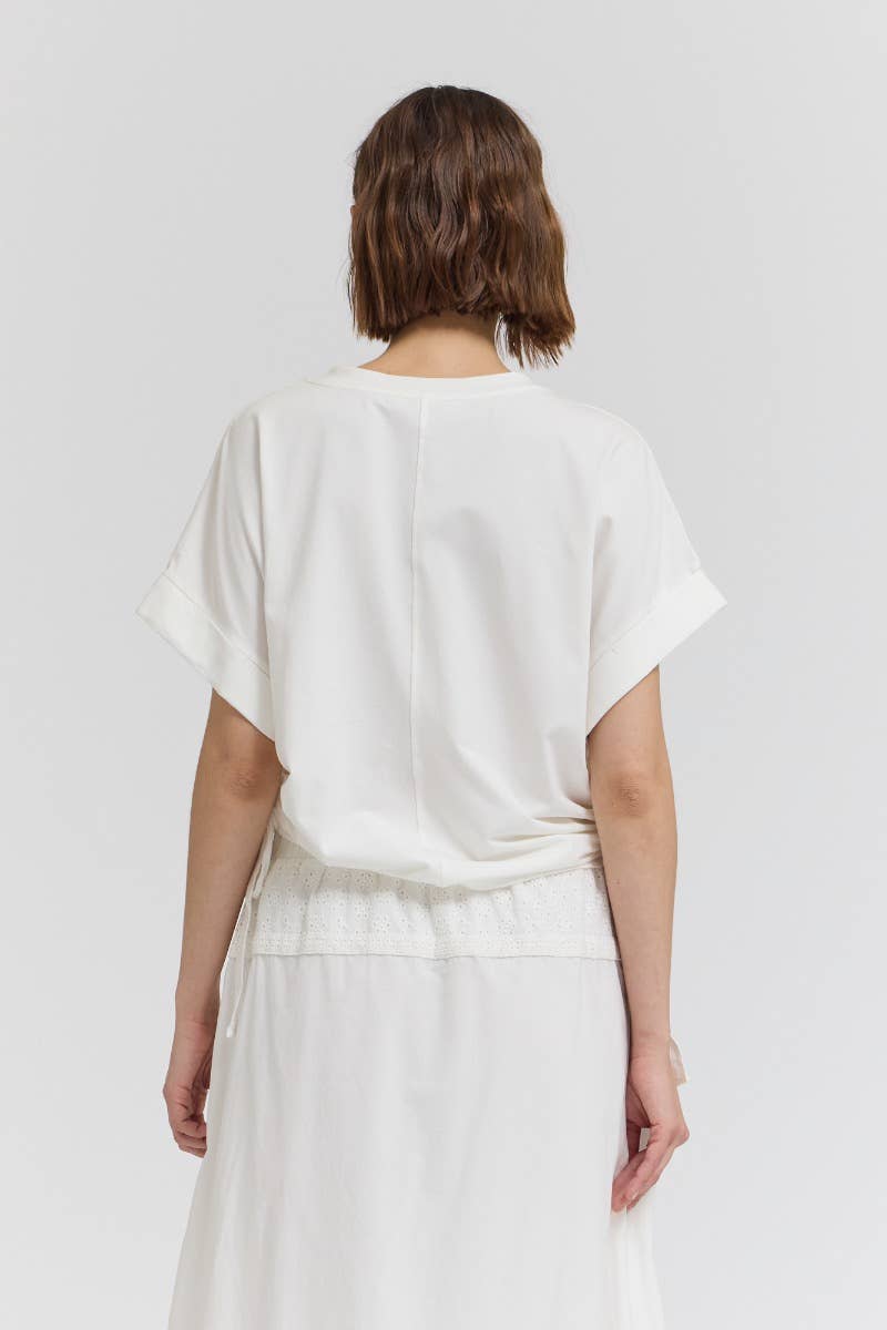 SIENNA TIE TEE