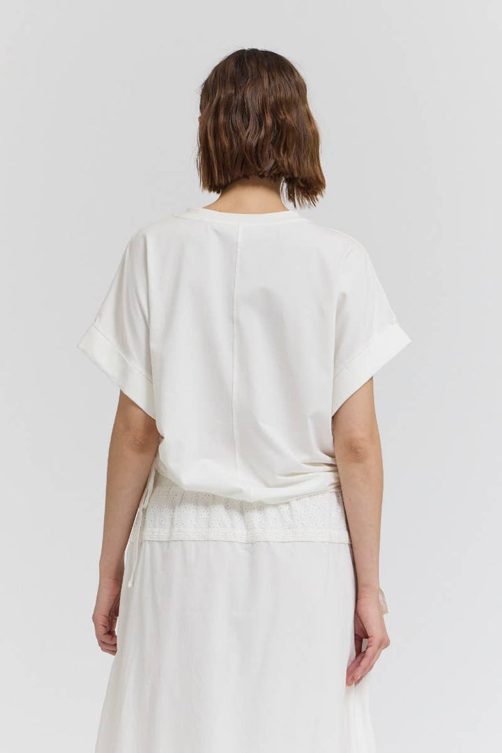 SIENNA TIE TEE