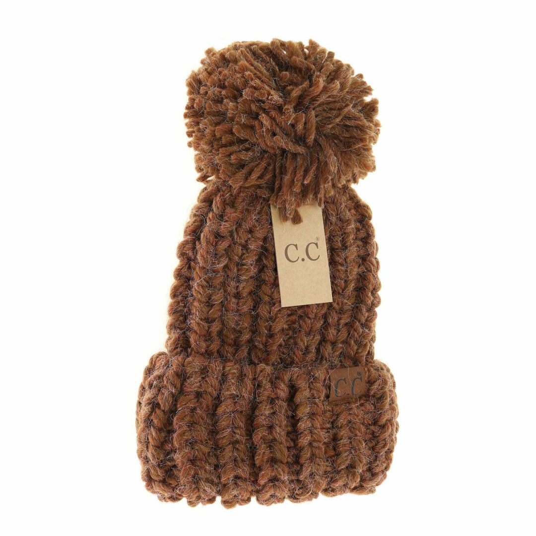 Chunky Pom Hat
