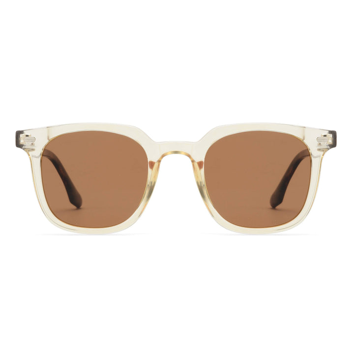 LUCIEN | Transparent Nude-Tortoise | Brown Lens