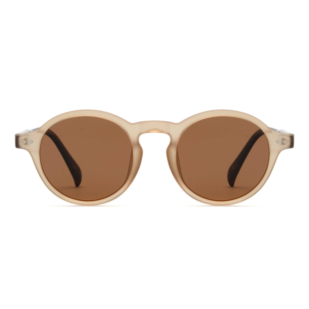 KYLE | Transparent Matte Nude-Tortoise | Brown Lens