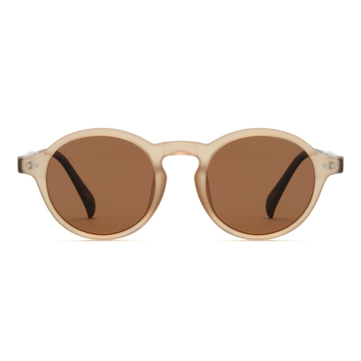 KYLE | Transparent Matte Nude-Tortoise | Brown Lens