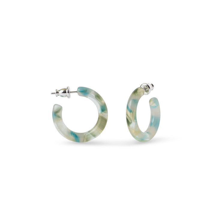 Small Acetate Hoops