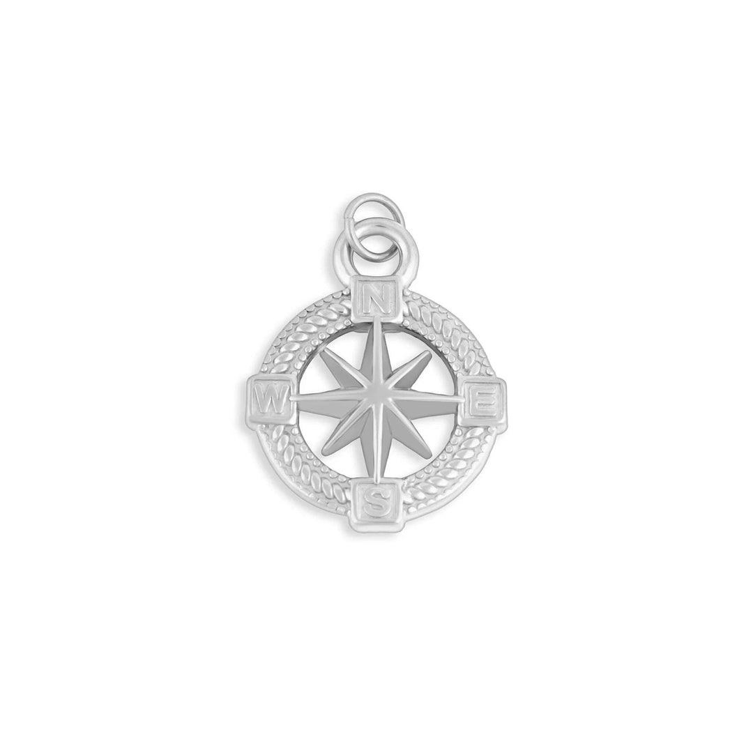 18K Gold PVD Stainless Steel Nautical Compass