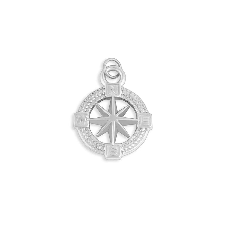 18K Gold PVD Stainless Steel Nautical Compass