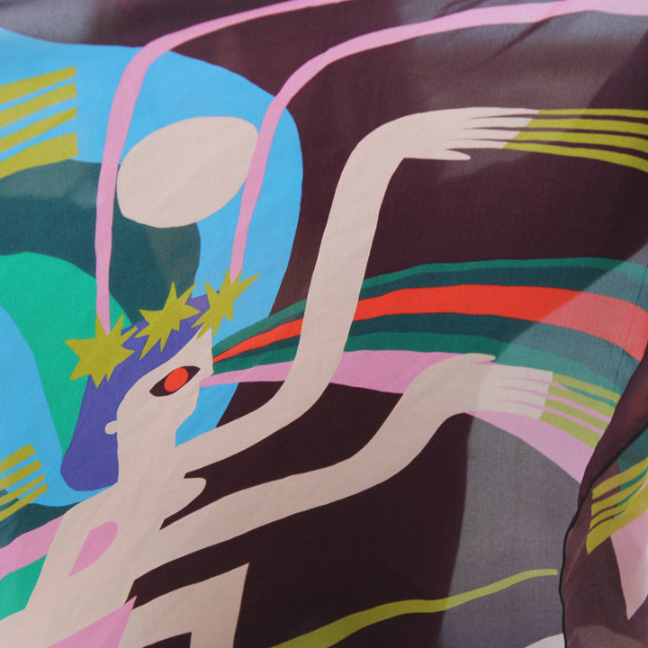 Onward Through the Darkness | Silk Scarf | Women's Bandana