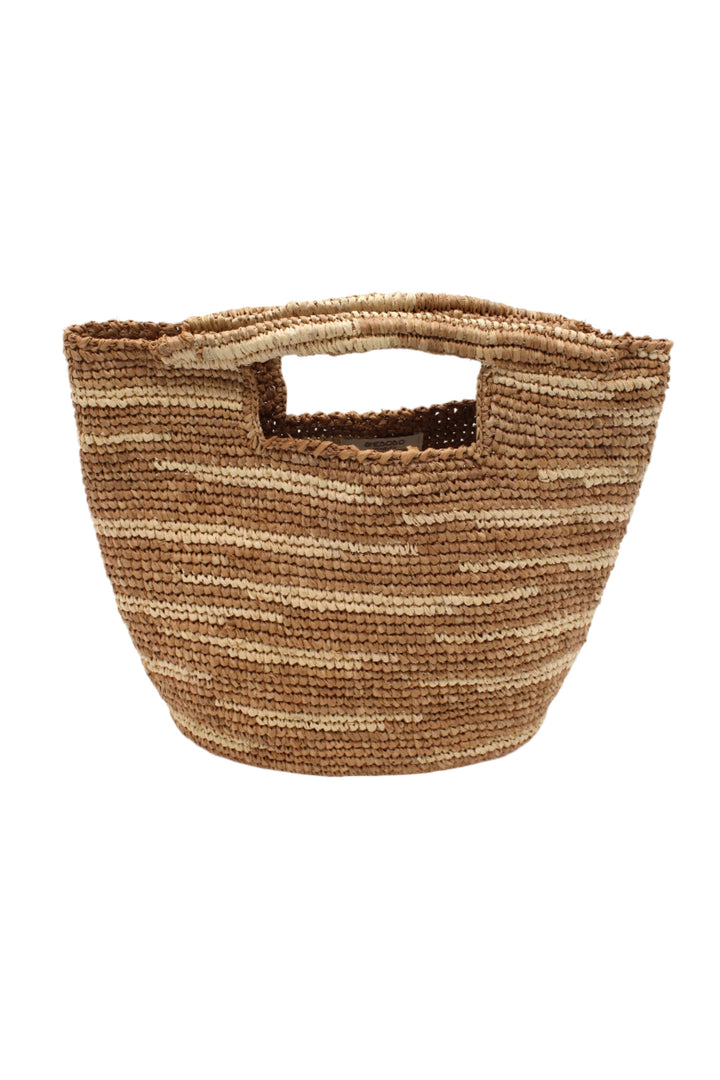 Mini ConCon Crochet Petite Straw Basket