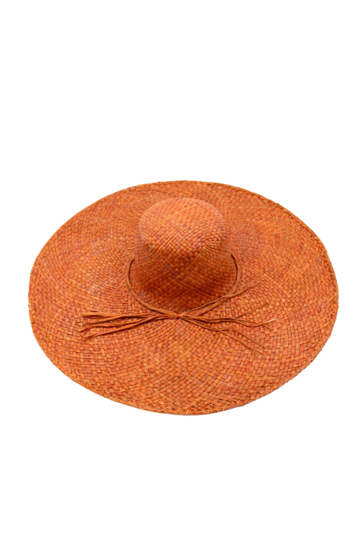 7" Brim Natasha Woven XL Straw Sun Hats