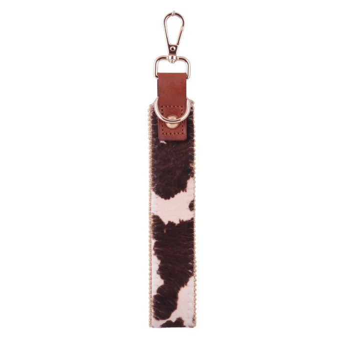 Calf Hair Bag Charm