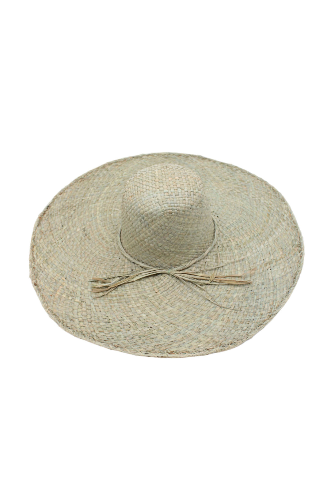 7" Brim Natasha Woven XL Straw Sun Hats