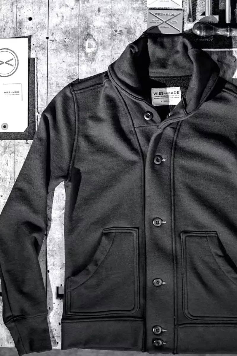 Women | Bodega Cardigan | 14oz 100% Cotton French Terry - Natural