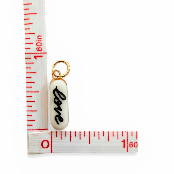 “Love” Bar Charm