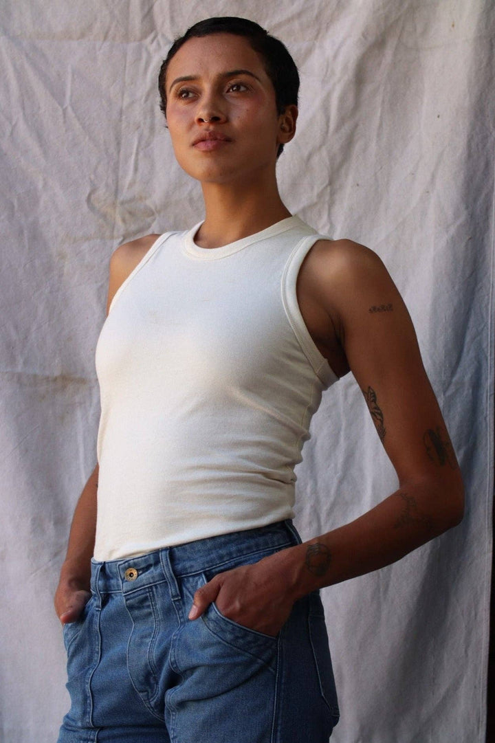 Women | Bolinas Tank | 8oz 100% Cotton - Natural