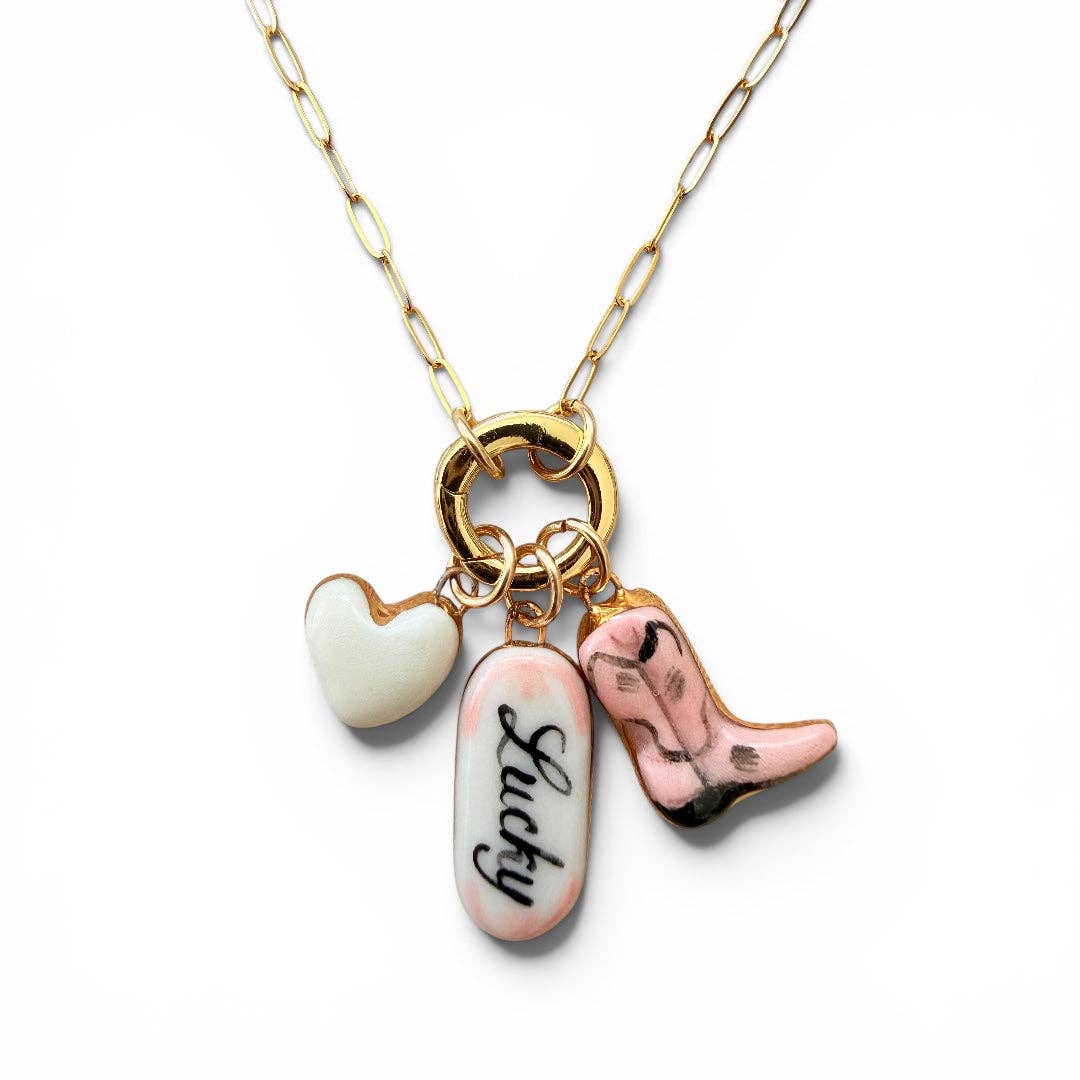 “Lucky” Bar Charm