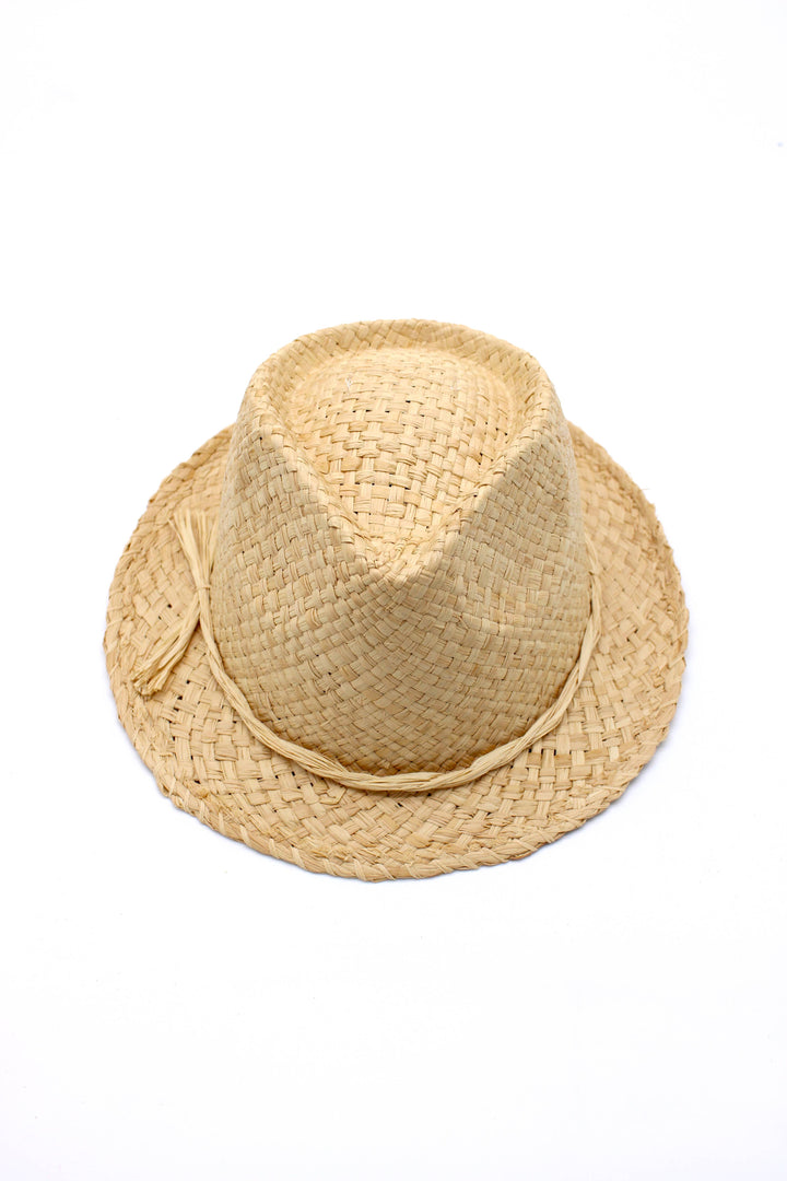Charlie - Unisex Fedora Woven Straw Sun Hats