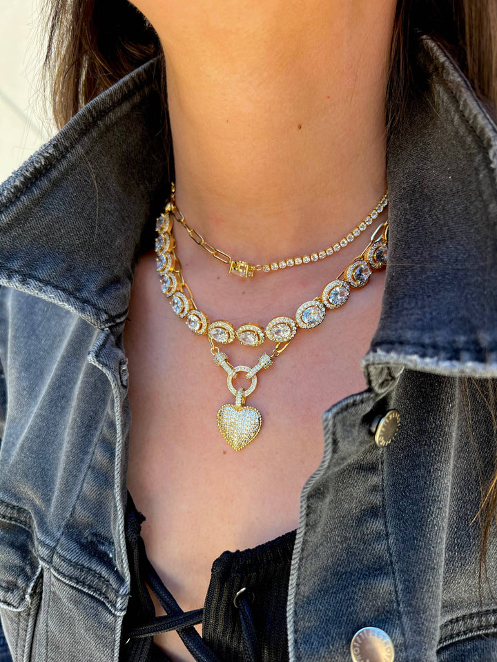 Emmie Heart Pendant Necklace