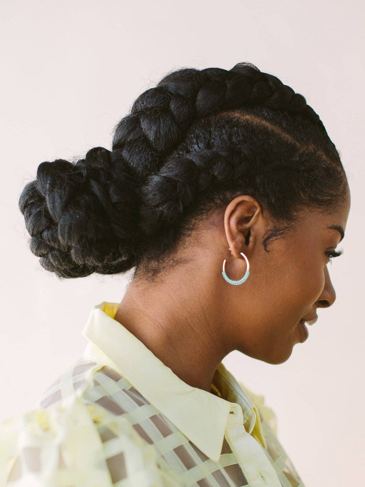 Mini Macramé Hoops