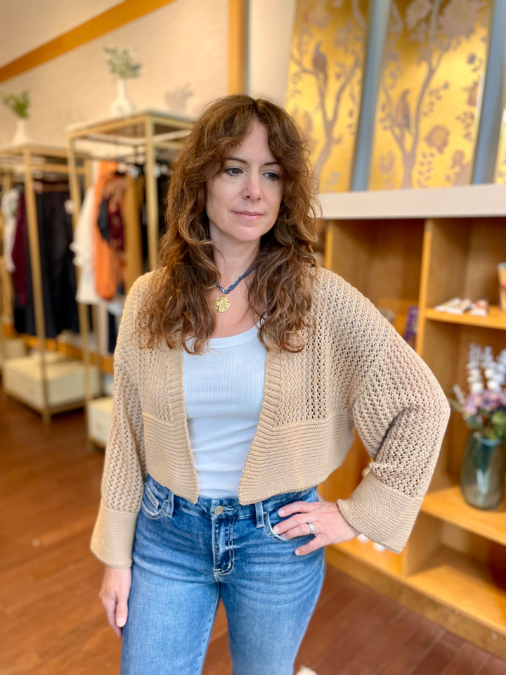 Open Knit Cardigan
