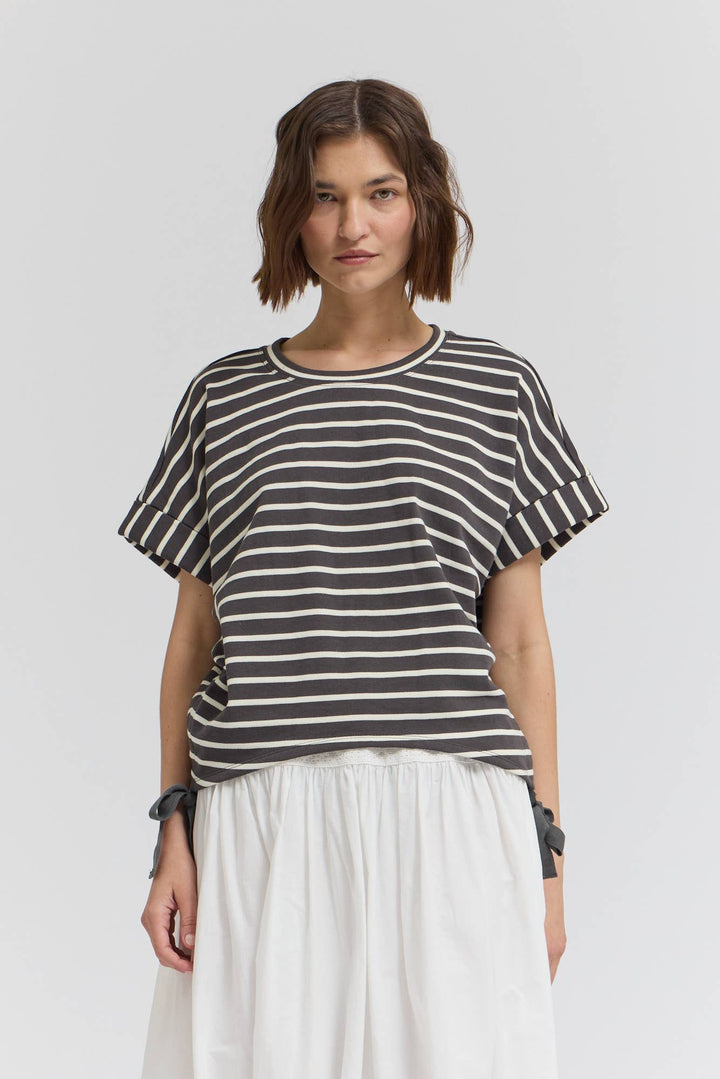 Jess Stripe Tee