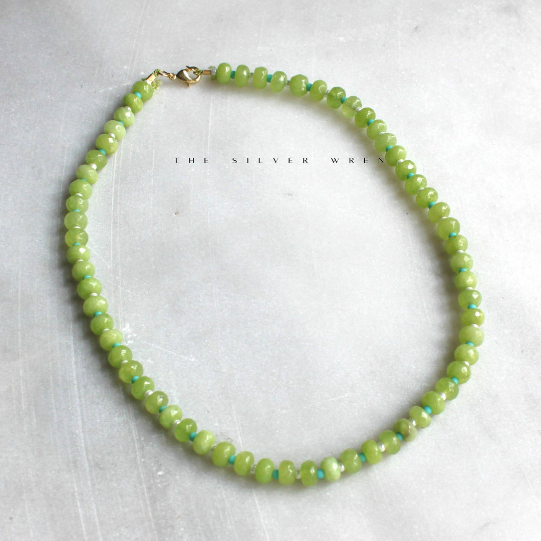 Islands Stone Candy Beaded Necklace