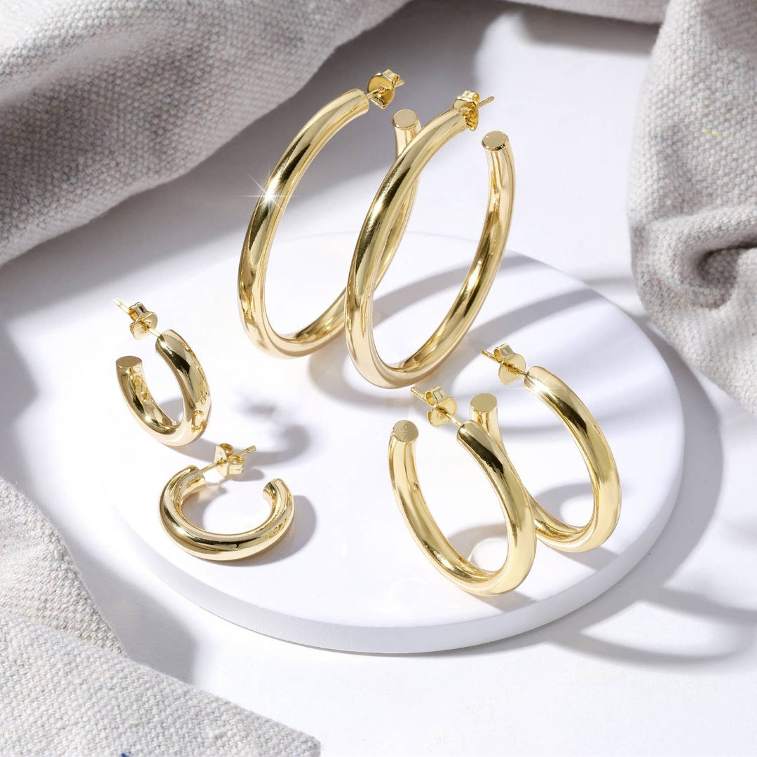 The Perfect Hoop Earrings - Choose your Size