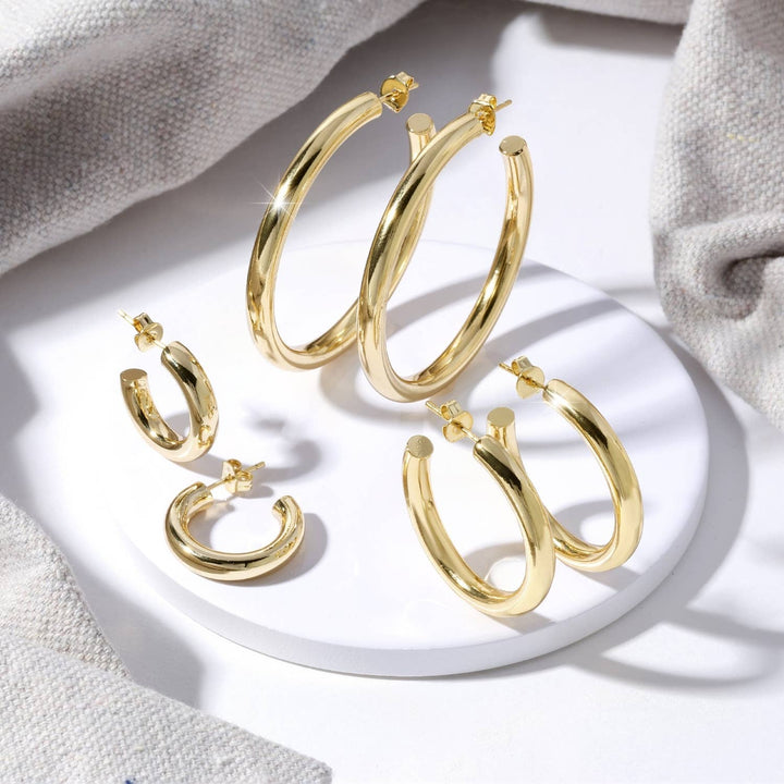 The Perfect Hoop Earrings - Choose your Size