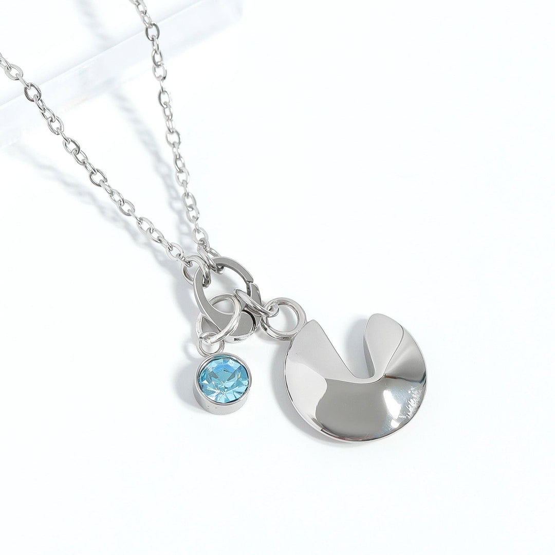 18K Gold PVD Stainless Steel Fortune Cookie Charm