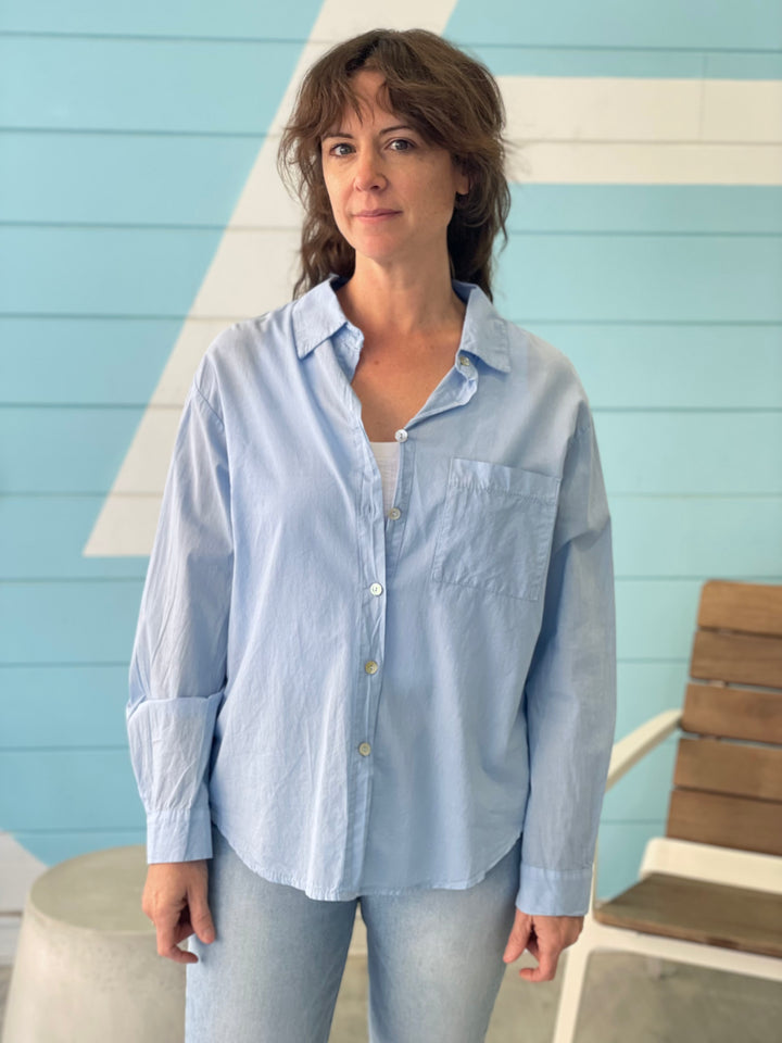 Boyfriend Shirt Blue