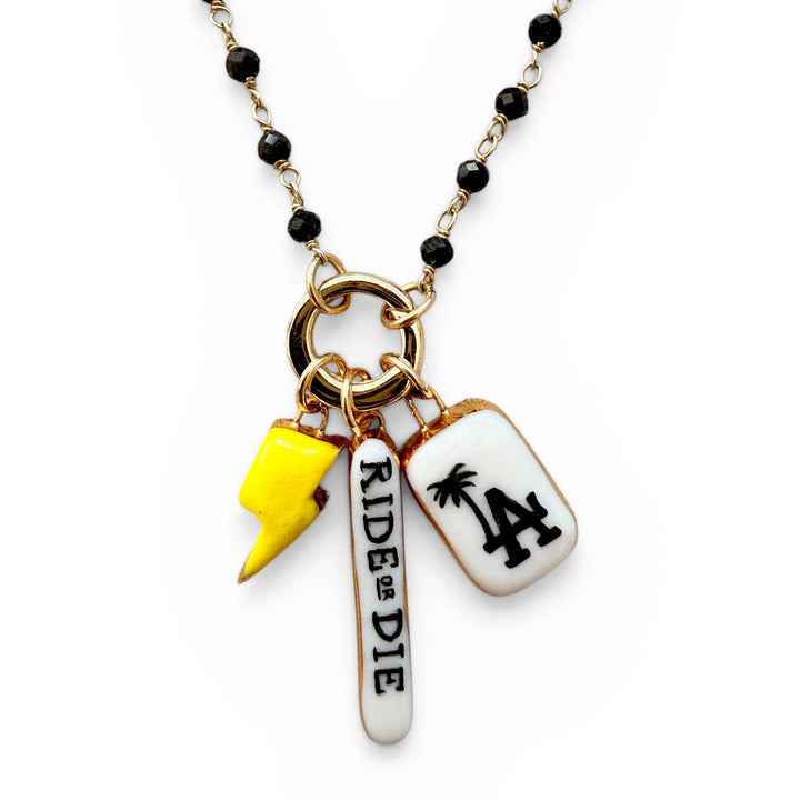 “Ride or Die” Bar Charm