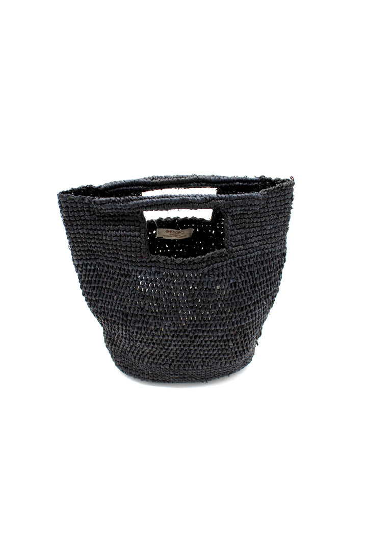 Mini ConCon Crochet Petite Straw Basket
