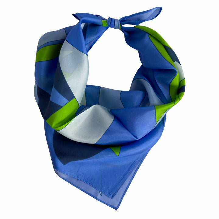 Ride On Scarf | 100% Silk Bandana | Women's Head Scarf