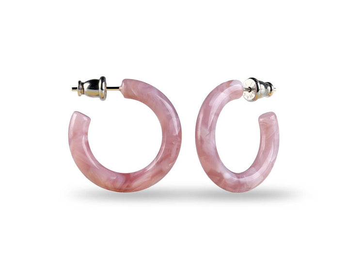 Small Acetate Hoops