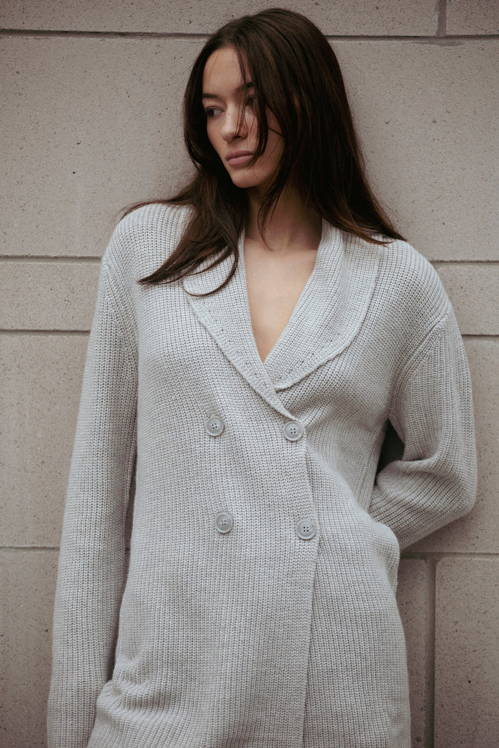Aspen Sweater Jacket Grey