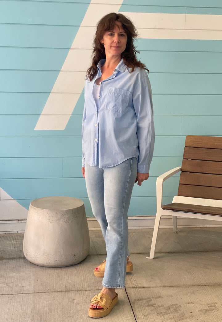 Boyfriend Shirt Blue