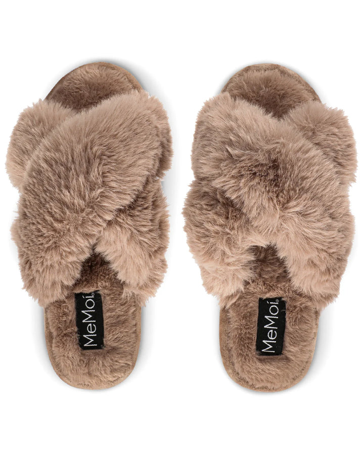 Beverly Fur Plush Slippers