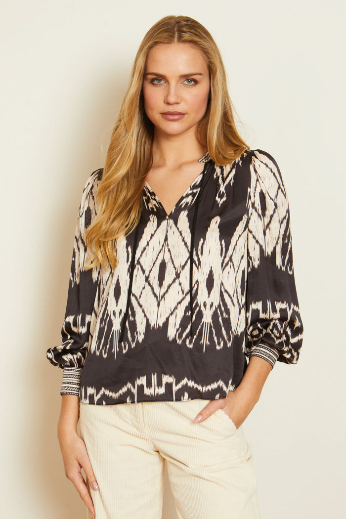 Spencer Top Ikat Tapestry