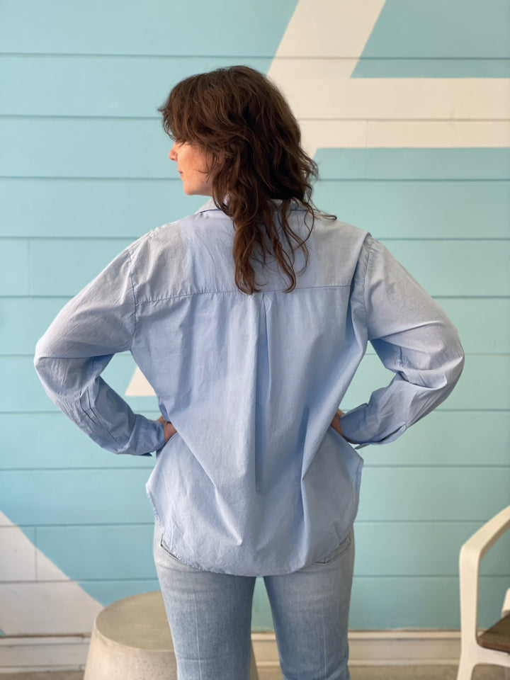 Boyfriend Shirt Blue