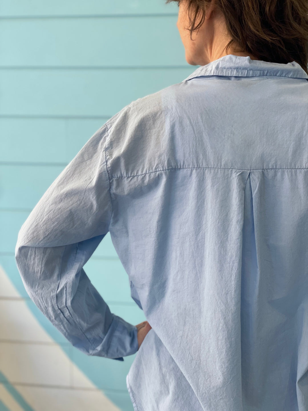 Boyfriend Shirt Blue