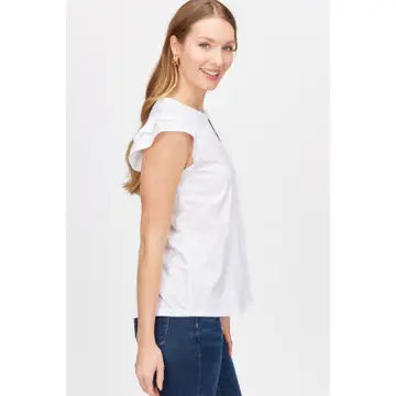 Flutter Sleeve Top