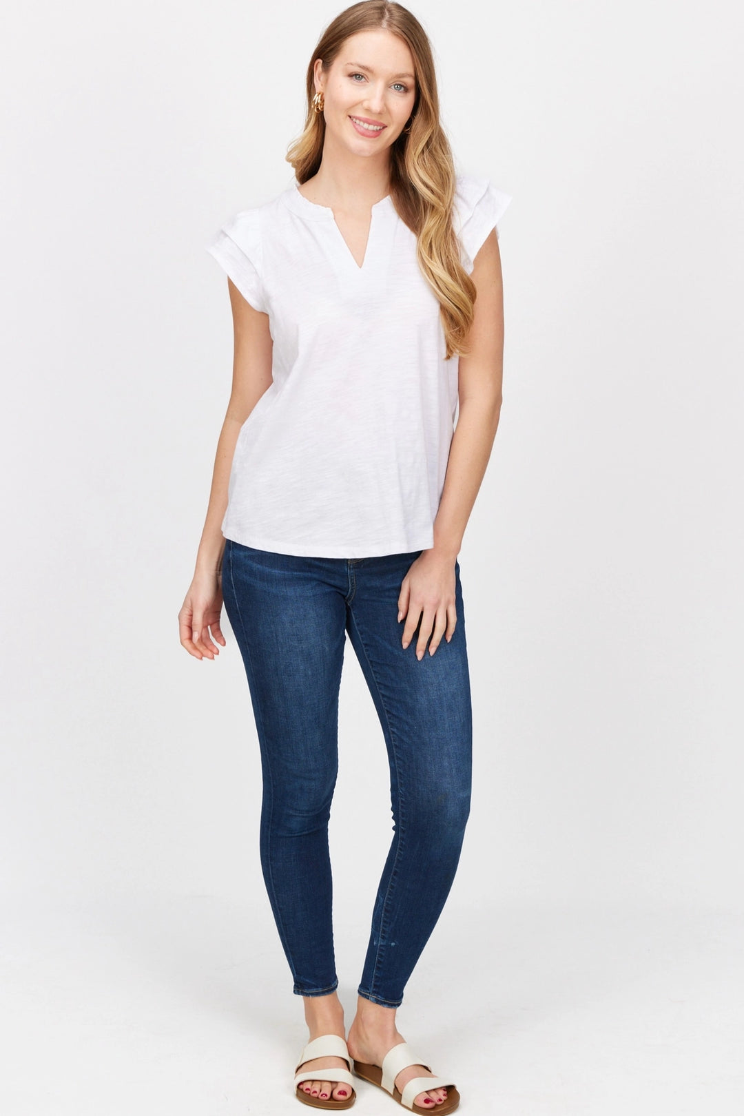 Flutter Sleeve Top