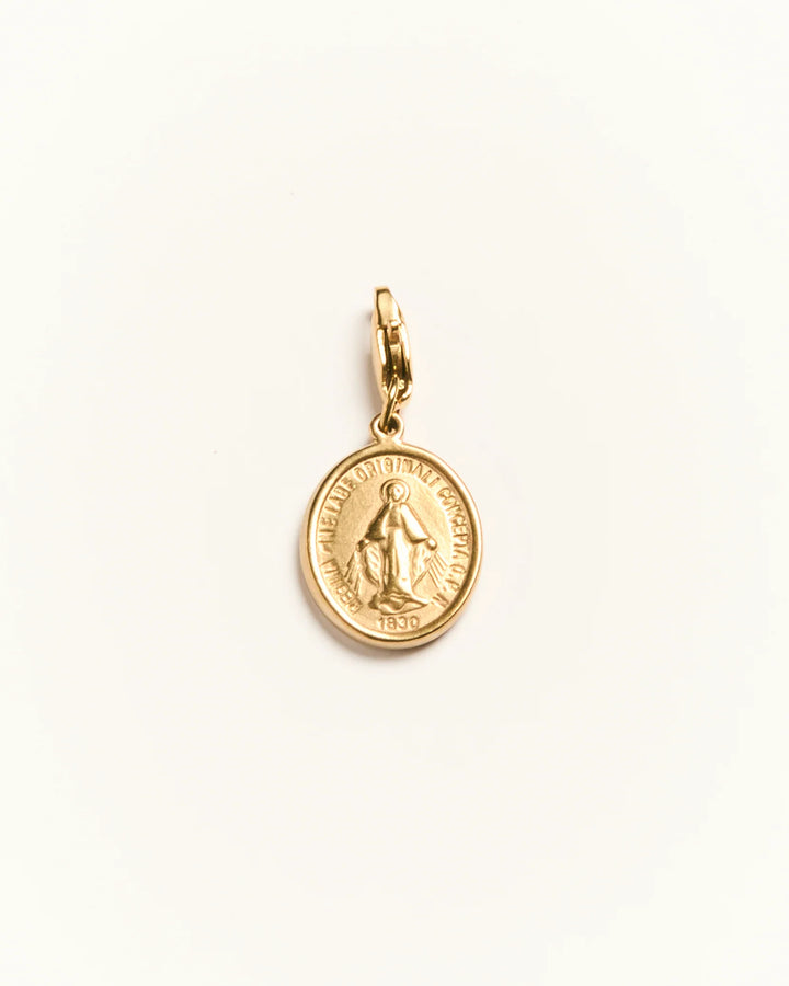 Golden Madonne Charm